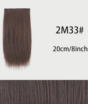 Naadloze Clip-in Haarstukken voor Volume: Synthetische Haarverlenging voor Dames