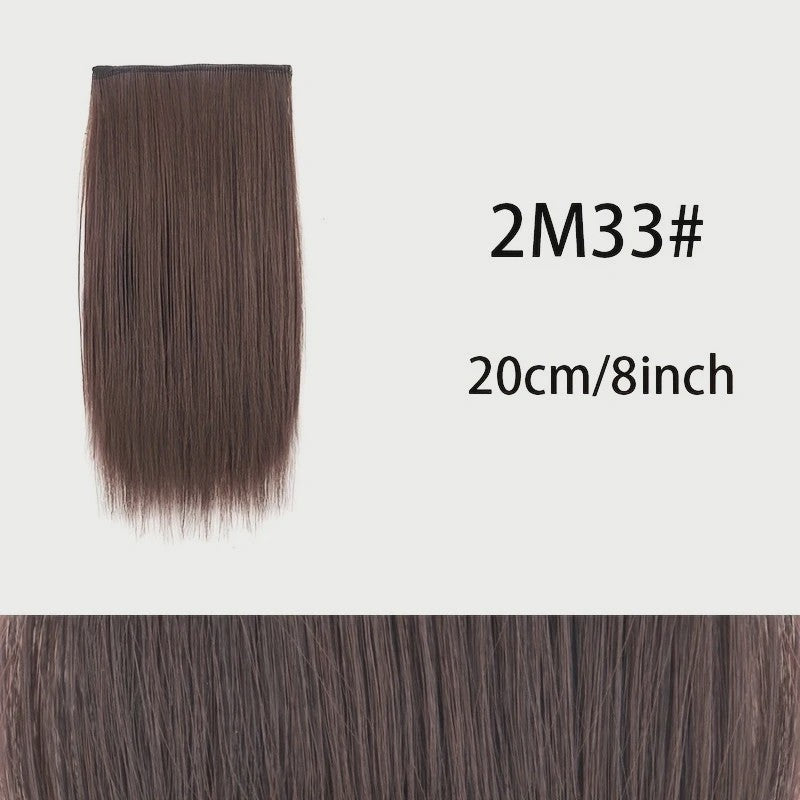 Naadloze Clip-in Haarstukken voor Volume: Synthetische Haarverlenging voor Dames