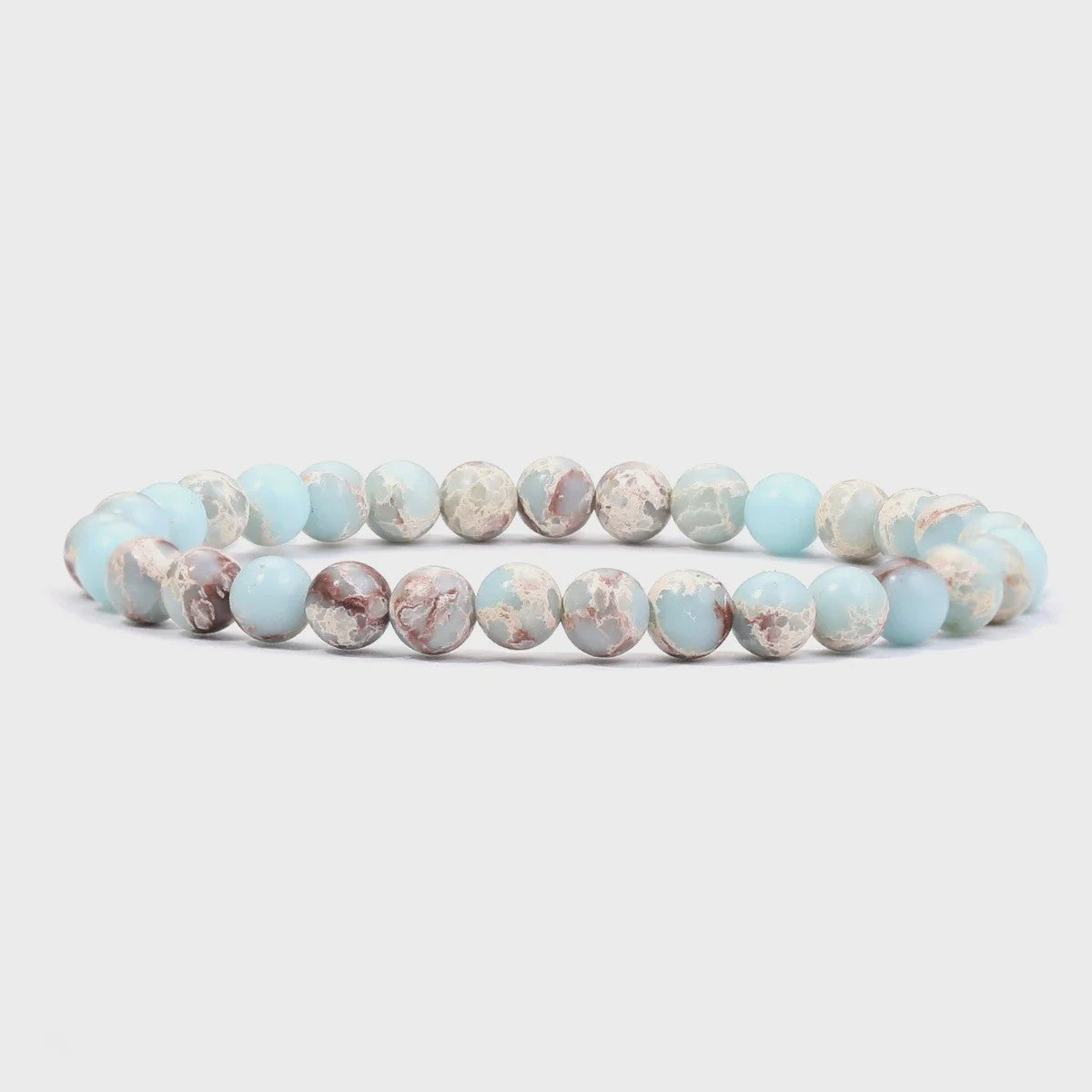 Natuurstenen Armband 6mm Kralen - Unisex Kristal & Edelsteen Armband