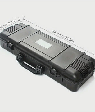 Schokbestendige Opbergkoffer met Schuim - Veilig Transport voor Camera's, Instrumenten & Gereedschap