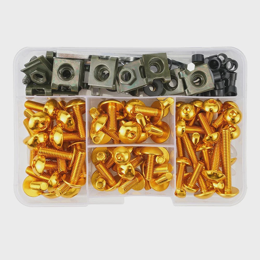 177-delige Motor Kuipbouten & Moeren Set - Universeel voor Diverse Motormodellen