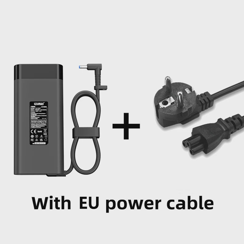 150W Laptop Oplader Adapter voor HP Zbook, Studio, OMEN, Pavilion Gaming (19.5V 7.7A)