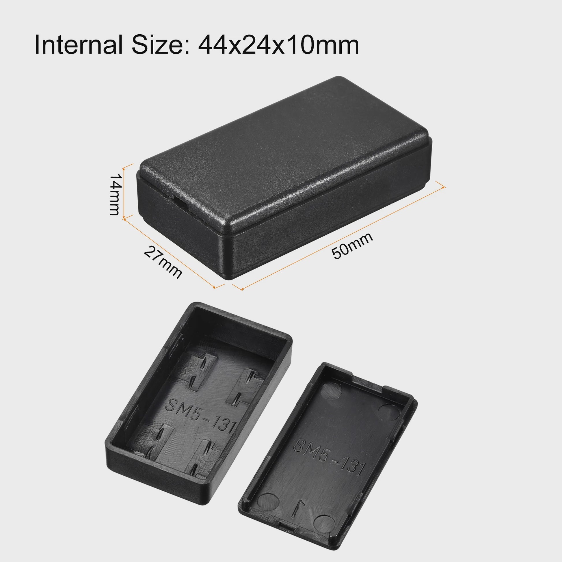 ABS Plastic Projectboxen (1-10 Stuks) - Stofdicht & Duurzaam voor Elektronica