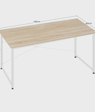 Moderne Metalen Bureau - Computer, Werk, Studie & Gaming Tafel