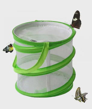 Vouwbare Insectenkooi & Vlinderterrarium - Ademend Mesh Net voor Buitenobservatie