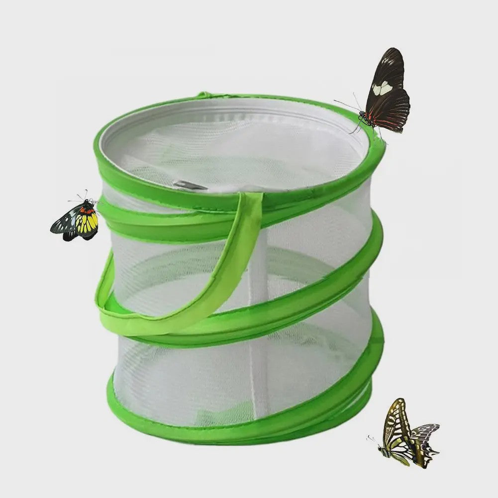 Vouwbare Insectenkooi & Vlinderterrarium - Ademend Mesh Net voor Buitenobservatie