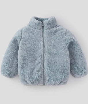 Zachte Pluche Kinderjas - Warm & Stijlvol voor Herfst/Winter