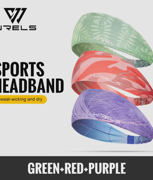 WRELS Sport Hoofdband - Vochtafvoerend & Ademend voor Dames en Heren