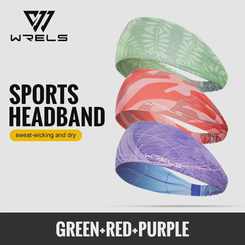 WRELS Sport Hoofdband - Vochtafvoerend & Ademend voor Dames en Heren