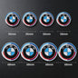 4x BMW Velgdopjes 56mm/68mm - 50th Anniversary Editie