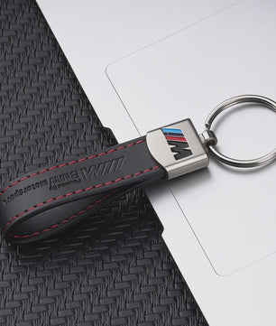 Luxe Lederen Sleutelhanger BMW M - Sportief Design voor BMW 1-7 Serie, X1-X7