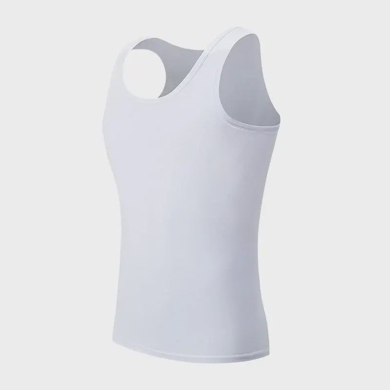 Comfortabel Heren Basic Katoen Tanktop - Slim Fit & Ademend
