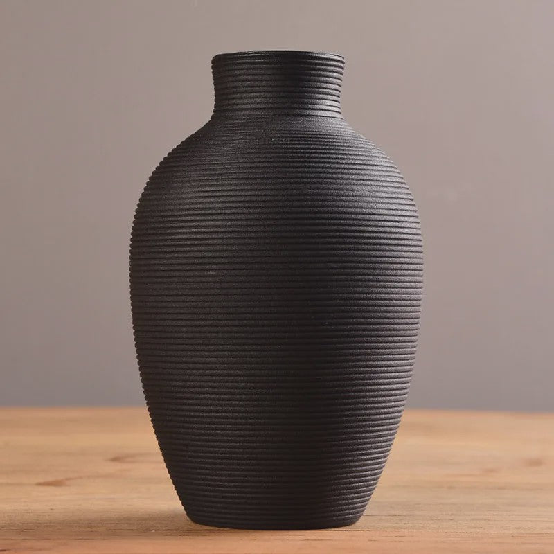 Moderne Keramische Vaas - Scandinavisch Design voor Woonkamer Decoratie