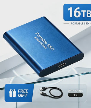 Snelle Externe SSD 1TB/2TB USB 3.1 - Compacte Mobiele Opslag voor PC & Mac