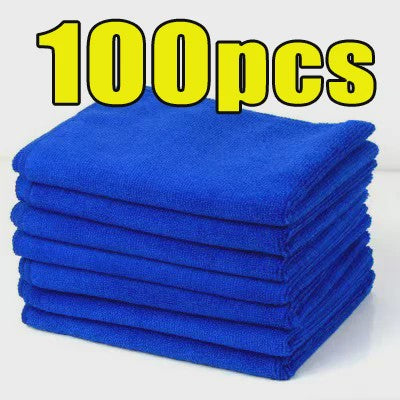 Set van 100 Microvezeldoeken - Pluisvrij, Super Absorberend & Krasvrij - Ideaal voor Auto en Huis