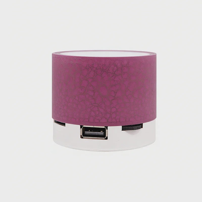 Mini Bluetooth Speaker met Kleurrijke LED Verlichting en Draadloze Muziekweergave