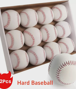 Baseball & Softball Trainingsballen - Wit, Set van 1 of meerdere