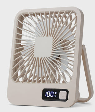 Draagbare USB Ventilator met 5 standen, 180° kantelbaar en stil