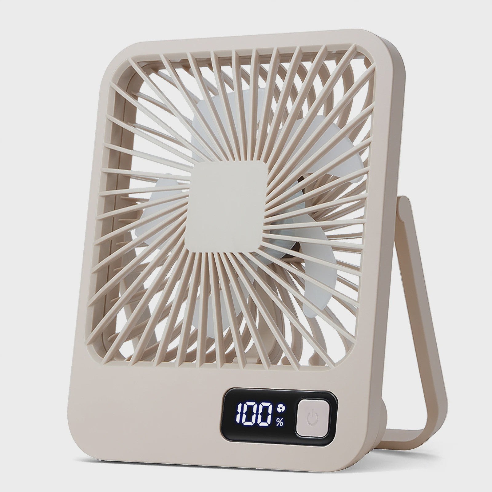 Draagbare USB Ventilator met 5 standen, 180° kantelbaar en stil