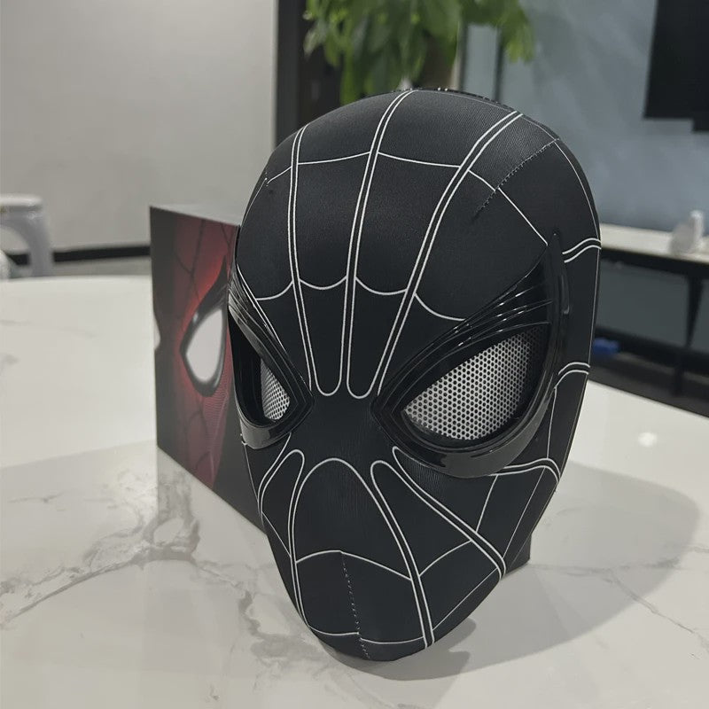Miles Morales Spider-Man Masker met Bewegende Ogen - 1:1 Schaal Cosplay & Cadeau