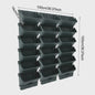Verticale Wandplanter met Timer - Zelfwaterend - 36 Vakken - 100x118.5cm