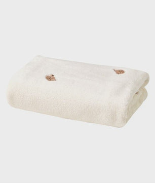 Zachte Baby Deken Fleece - Geboorte Swaddle, Kinderwagen & Ledikant - Antraciet met Sterren