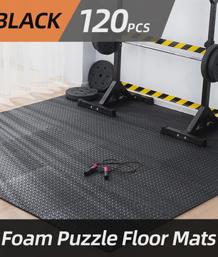 Interlocking EVA Foam Vloermatten 31cm - Anti-slip & Slijtvast voor Fitness, Gym & Speelkamer