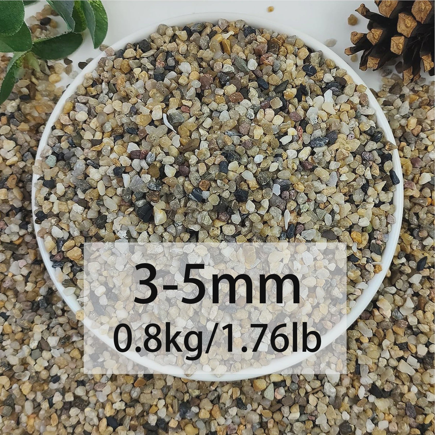 Natuurlijke Rivierstenen & Kiezels - Decoratief Grind voor Aquarium, Tuin & Planten