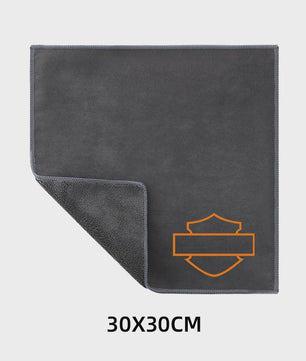 Set van 2 Harley Davidson Microvezel Doeken - Soft Drying Cloth voor Auto & Motor