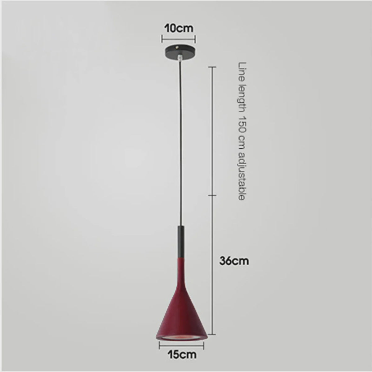 Moderne LED Hanglamp E27 Fitting - Stijlvol en Veelzijdig voor Keuken, Slaapkamer of Eetkamer