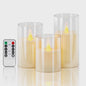 Set LED Kaarsen met Afstandsbediening en Timer - Sfeervol voor Kerst & Bruiloft