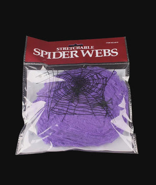 Halloween Spinnenweb Decoratie met Spinnen - Creëer een Griezelige Sfeer