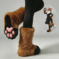 Pluche Poot Laarsjes - Cosplay & Fursuit Kattenpoot Schoenen