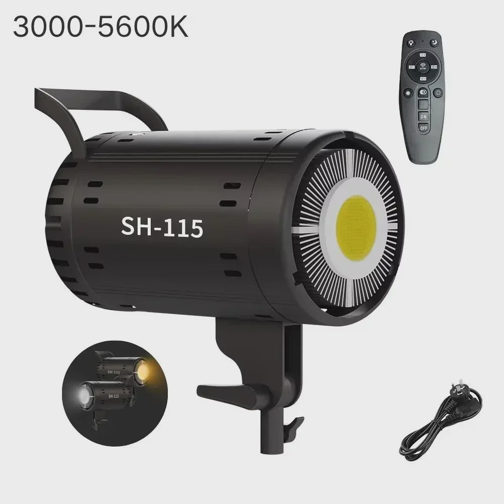 135W Bowens LED Studio Lamp met 90cm Honeycomb Softbox & Statief
