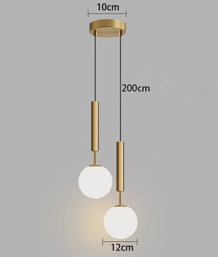 Moderne LED Hanglamp voor Slaapkamer en Nachtkastje - Stijlvolle Binnenverlichting
