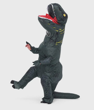 Opblaasbaar T-Rex Dinosaurus Kostuum voor Volwassenen - Halloween, Feest & Cosplay