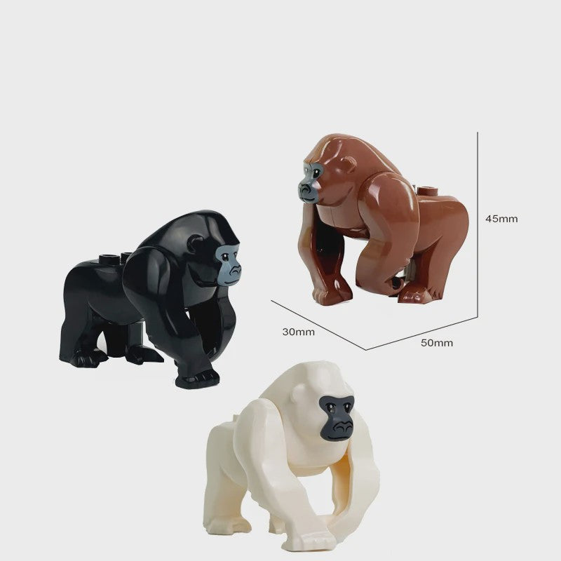 Bouwstenen Dierenpark Speelgoed - Dieren, Voertuigen & Gebouwen