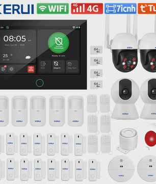 KERUI G70 Tuya Smart Home Alarm Systeem met 7-inch Touchscreen & WiFi+4G