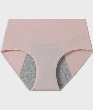 Hoge Taille Dames Slips voor Menstruatie - Lekvrij & Ademend Katoen