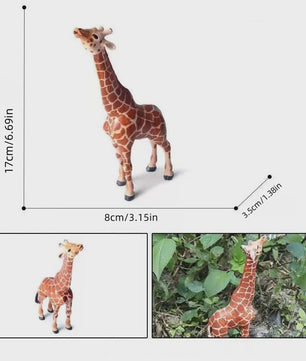 Realistische PVC Dierenfiguren Set: Wilde Dieren Collectie
