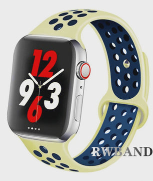 Ademende Sportband voor Apple Watch (38-49mm) - Comfortabele Vervangingsband