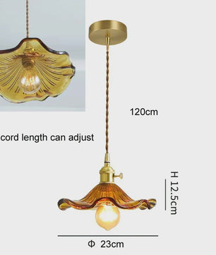Moderne Glazen Hanglamp - Sfeervolle Verlichting voor Keuken, Eetkamer & Slaapkamer