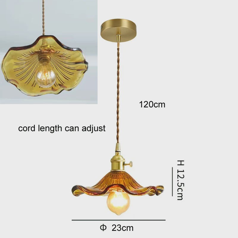 Moderne Glazen Hanglamp - Sfeervolle Verlichting voor Keuken, Eetkamer & Slaapkamer