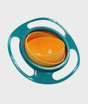 Anti-Knoei Gyro Kom voor Baby's - 360° Draaibaar en Omvalbestendig Voerbakje