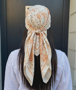 Luxe Zijden Vierkante Sjaal 90x90cm - Stijlvol Foulard voor Dames