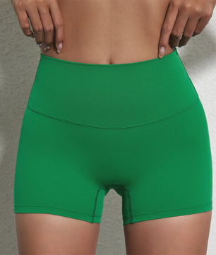 Hoge Taille Compressie Sportshorts voor Dames - Squat Proof & Zacht