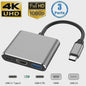 8-in-1 USB-C Hub met 4K HDMI, RJ45, SD/TF Kaartlezer & PD Snelladen