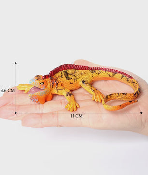 Realistische Reptielen Speelgoedset: Kameleon, Leguaan, Baardagaam & Meer