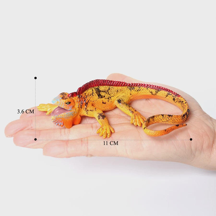Realistische Reptielen Speelgoedset: Kameleon, Leguaan, Baardagaam & Meer