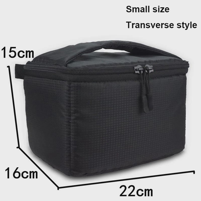 Waterdichte Camera Insert Tas - Beschermende Padded Voering voor DSLR Camera's